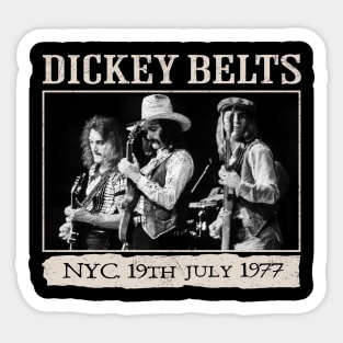 Dickey Betts NYC Sticker